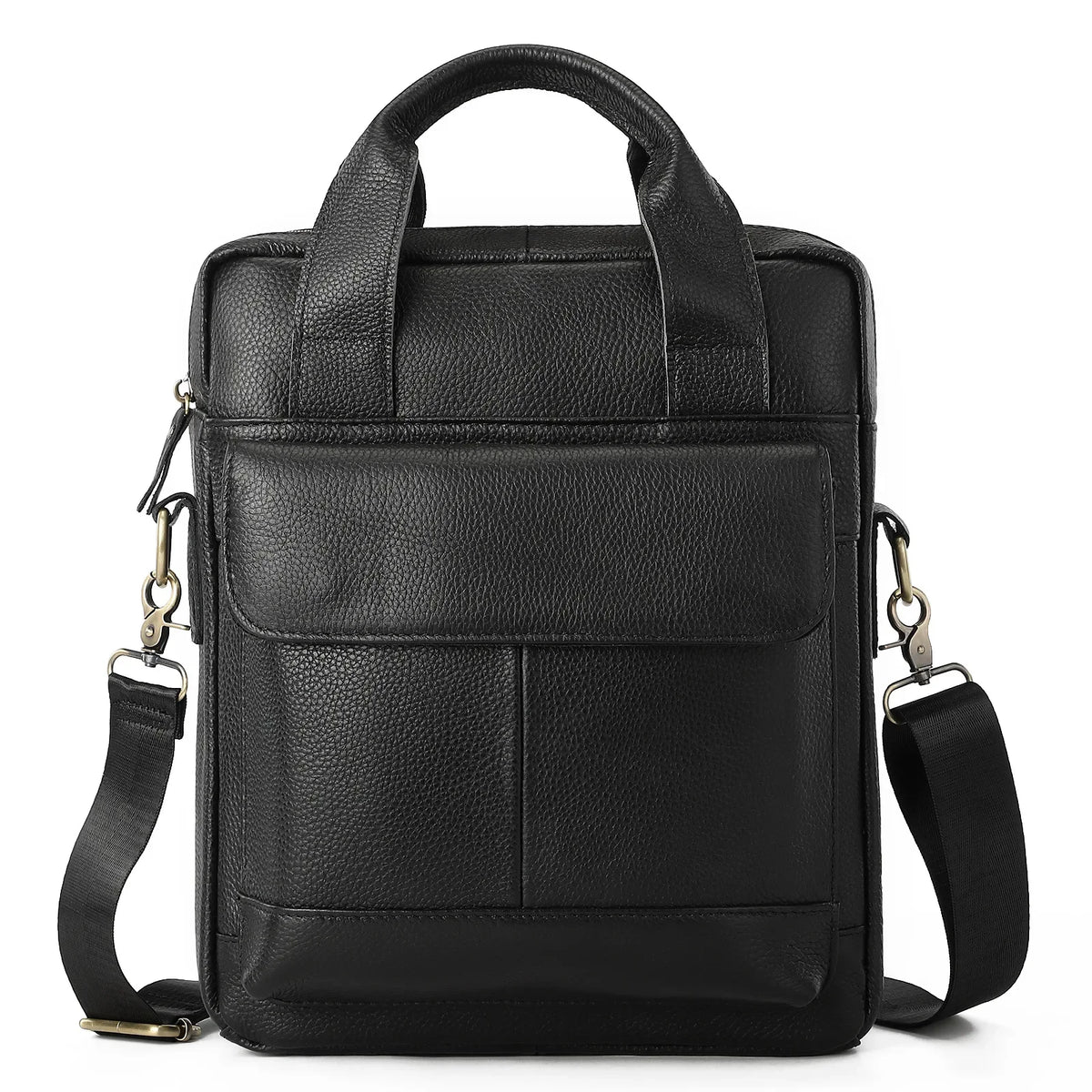Genuine Leather Men's Crossbody Messenger Bag