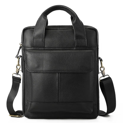 Genuine Leather Men's Crossbody Messenger Bag