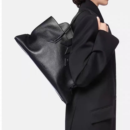 Crocodile Pattern Leather Tote Bag – Large Capacity Shoulder Bag