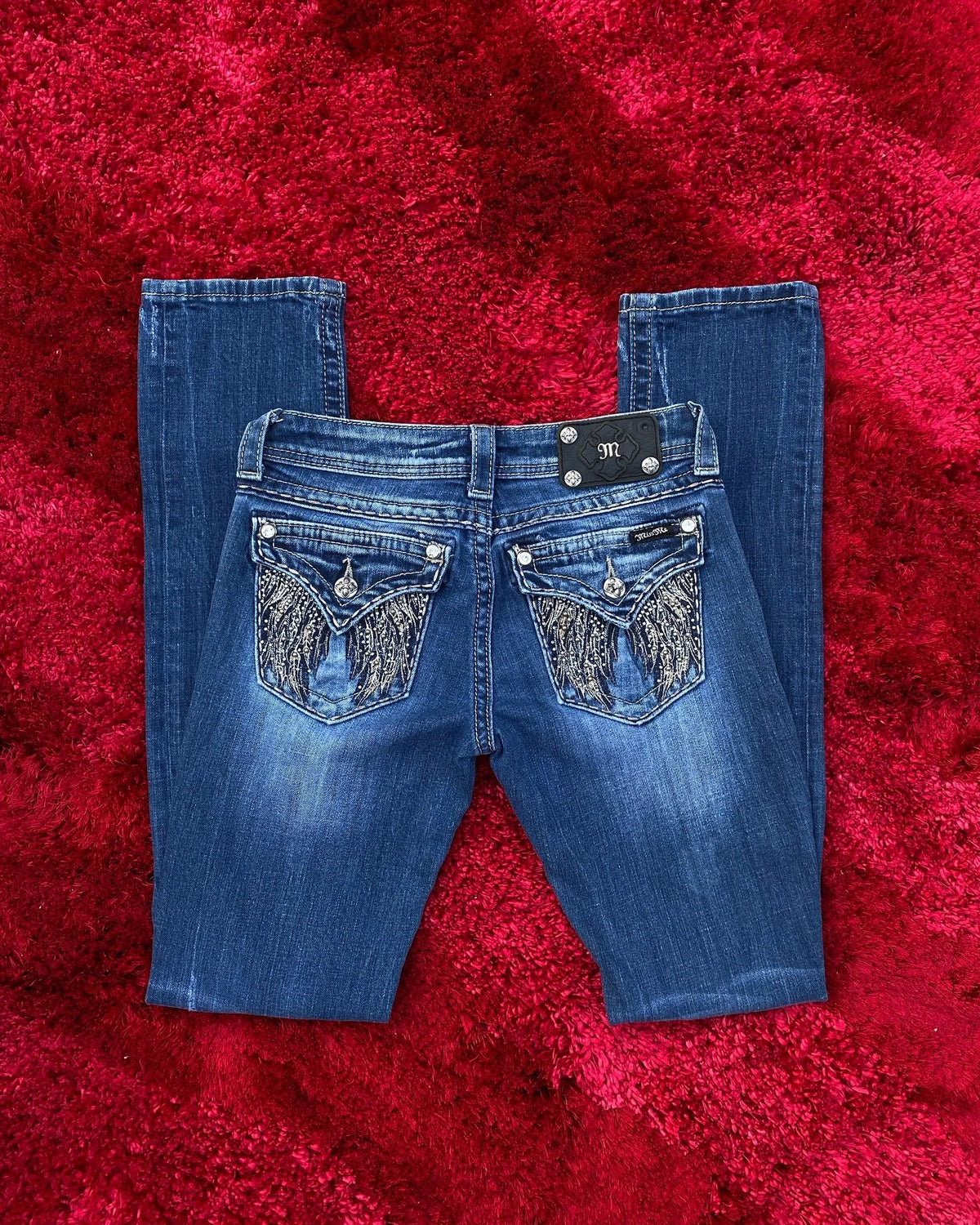 Wide Leg Cargo Denim Jeans – Men's Hip Hop Streetwear Pants