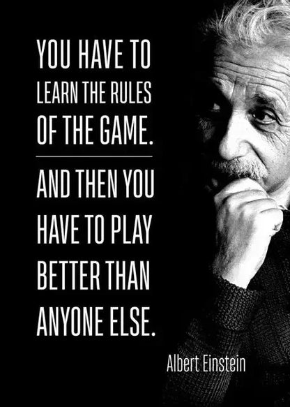 Motivational Quote Wall Art Poster – Inspirational Print for Office & Home Decor