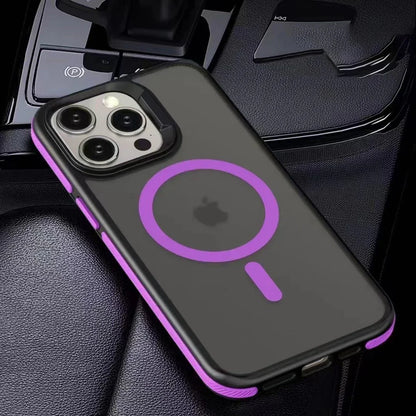 MagSafe Matte Translucent Armor iPhone Case – Shockproof, Multi-Model