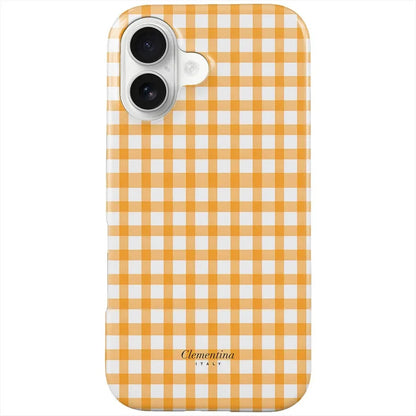 La Dolce Vita Gingham Phone Case for Samsung Galaxy S26 S25 S24 S23 A56 A36 A26 A16 S20 FE Ultra Plus Edge 5G