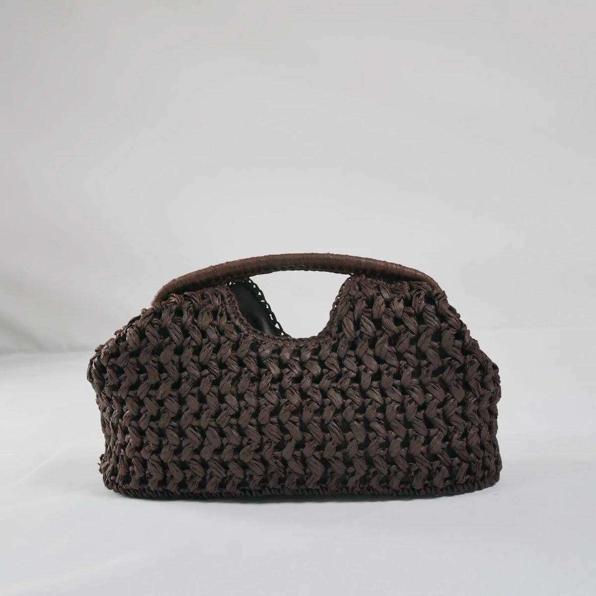 Elegant Ladies Chain Woven Handbag Straw Shoulder Bag Fashionable Raffia Crossbody Beach Summer