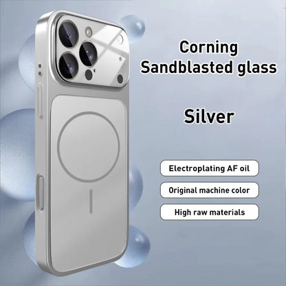 MagSafe Glass Matte iPhone Case – Corning Sandblasted, Wireless Charging