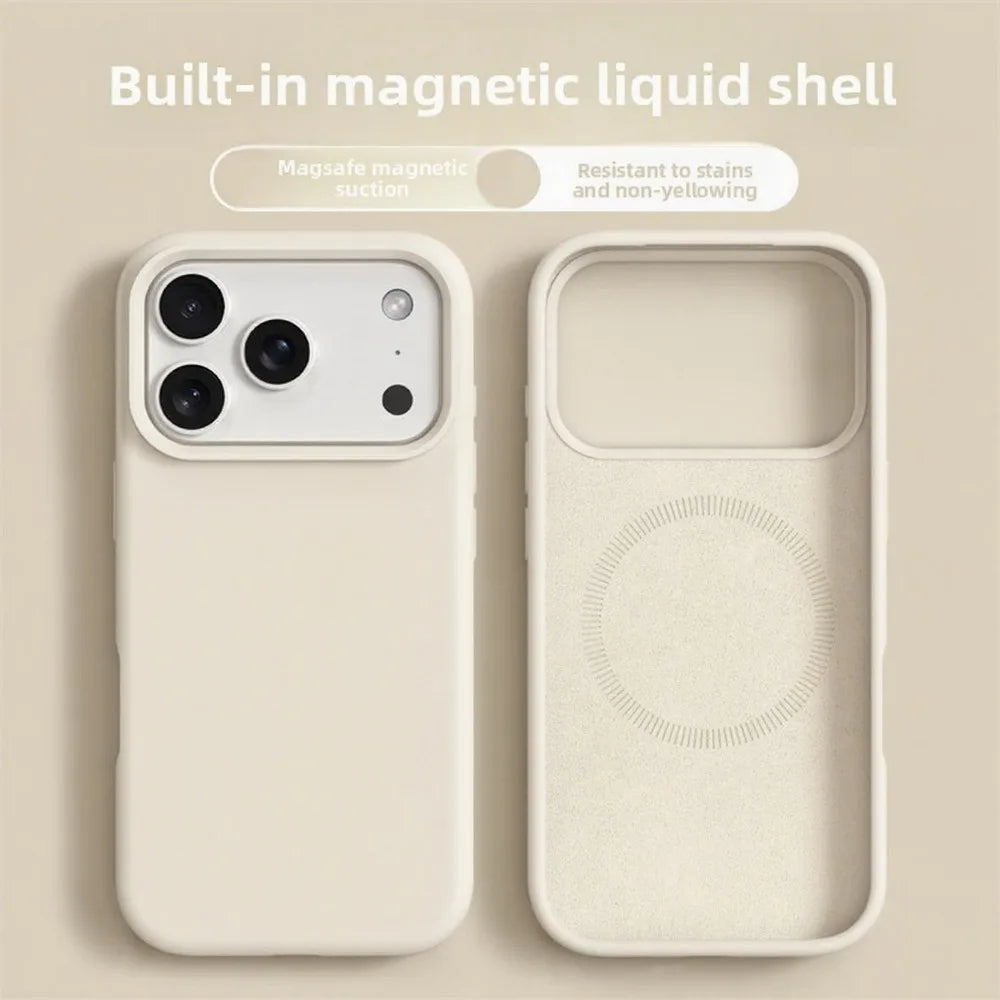 Liquid Silicone MagSafe iPhone Case – iPhone 17 & 16 Series
