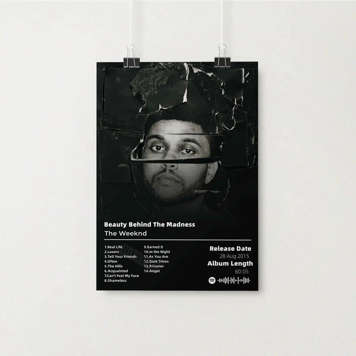 Hip Hop Music Album Poster – Canvas Wall Art Print