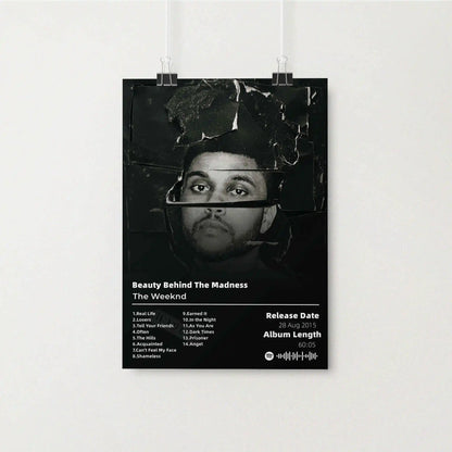 Hip Hop Music Album Poster – Canvas Wall Art Print