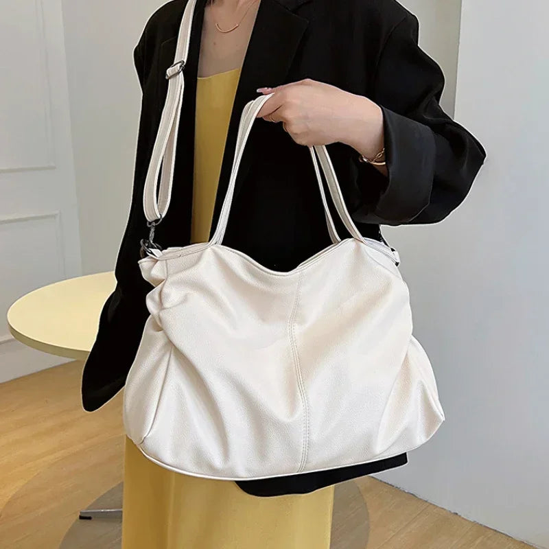 Big Black Shoulder Bags for Women Large Hobo Shopper Bag