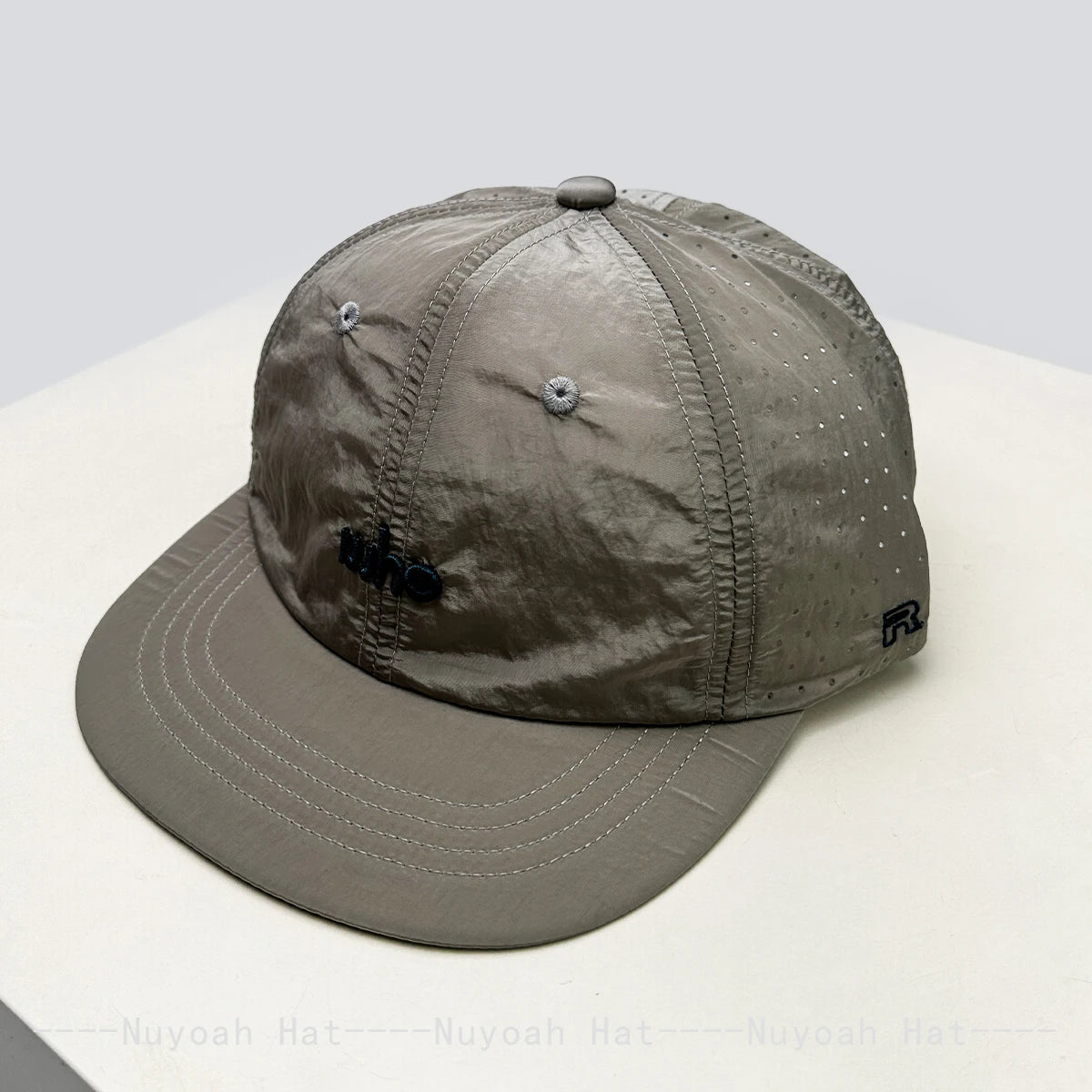 Embroidered Baseball Cap – Quick-Dry Mesh Snapback
