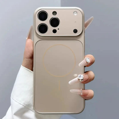 MagSafe Frosted Glass iPhone Case – iPhone 17 / 16 / 15 / 14 / 13 / 12 / 11 Series