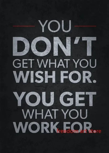 No Pain No Gain Gym Motivation Canvas Wall Art Print