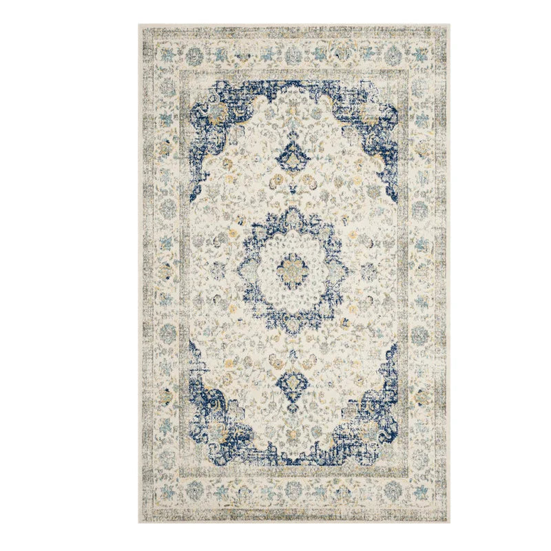 Persian Retro Area Rug – Washable Foldable Cashmere-Feel Carpet