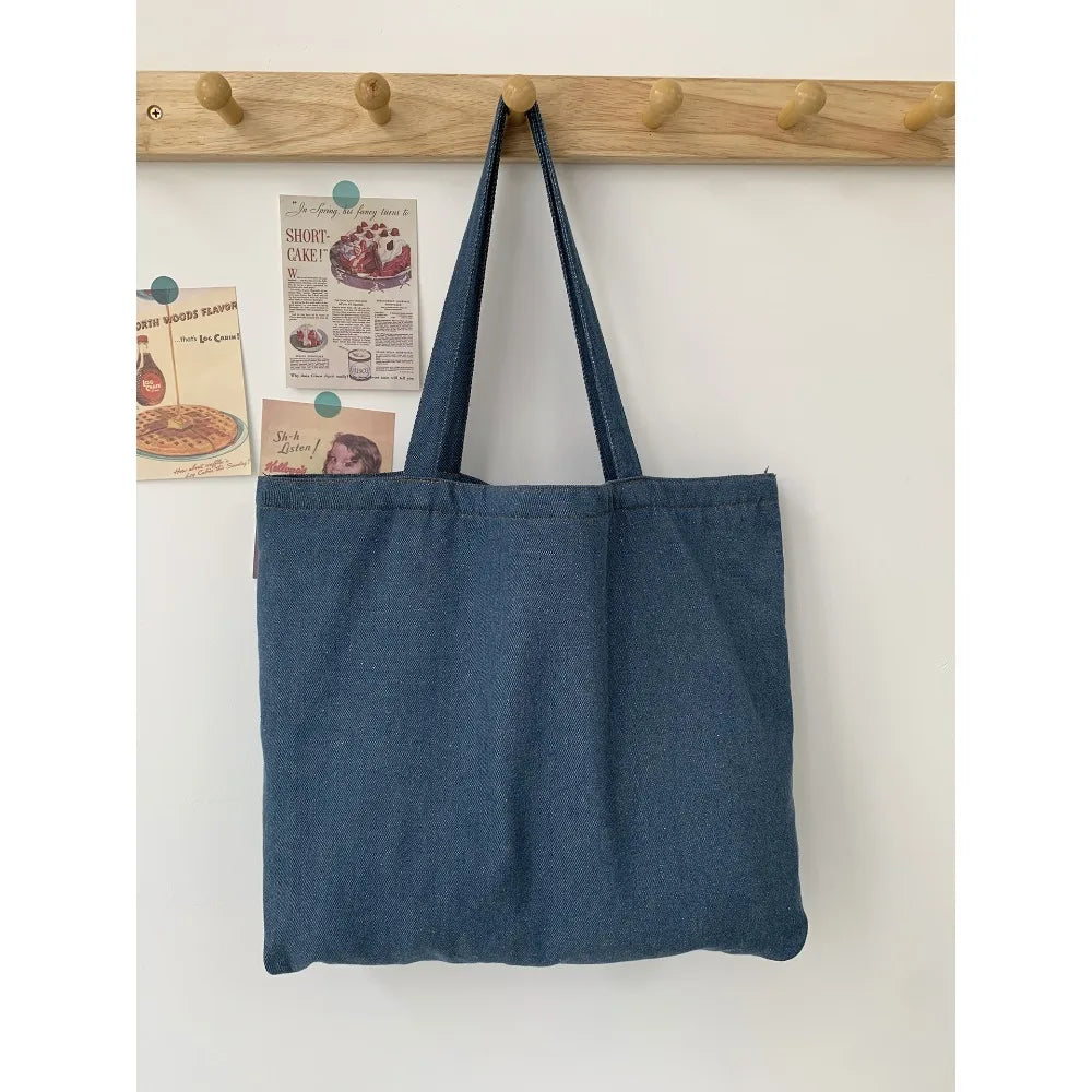 Solid Color Simple Women's Shoulder Bag