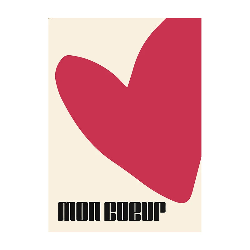 Bold Typography Wall Art Poster – Modern Minimalist Print