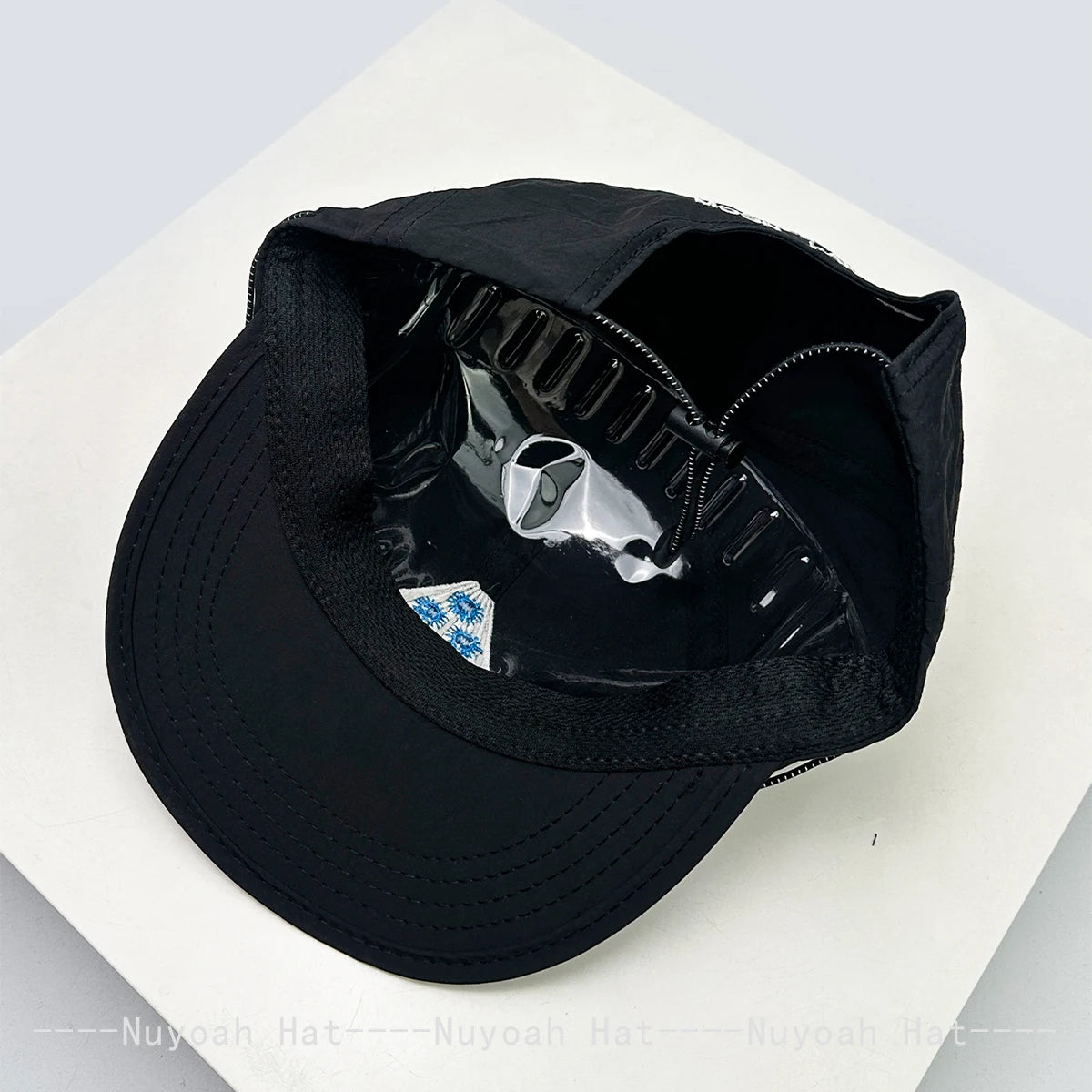 Embroidered Baseball Cap with Drawstring – Quick-Dry Unisex Sun Hat