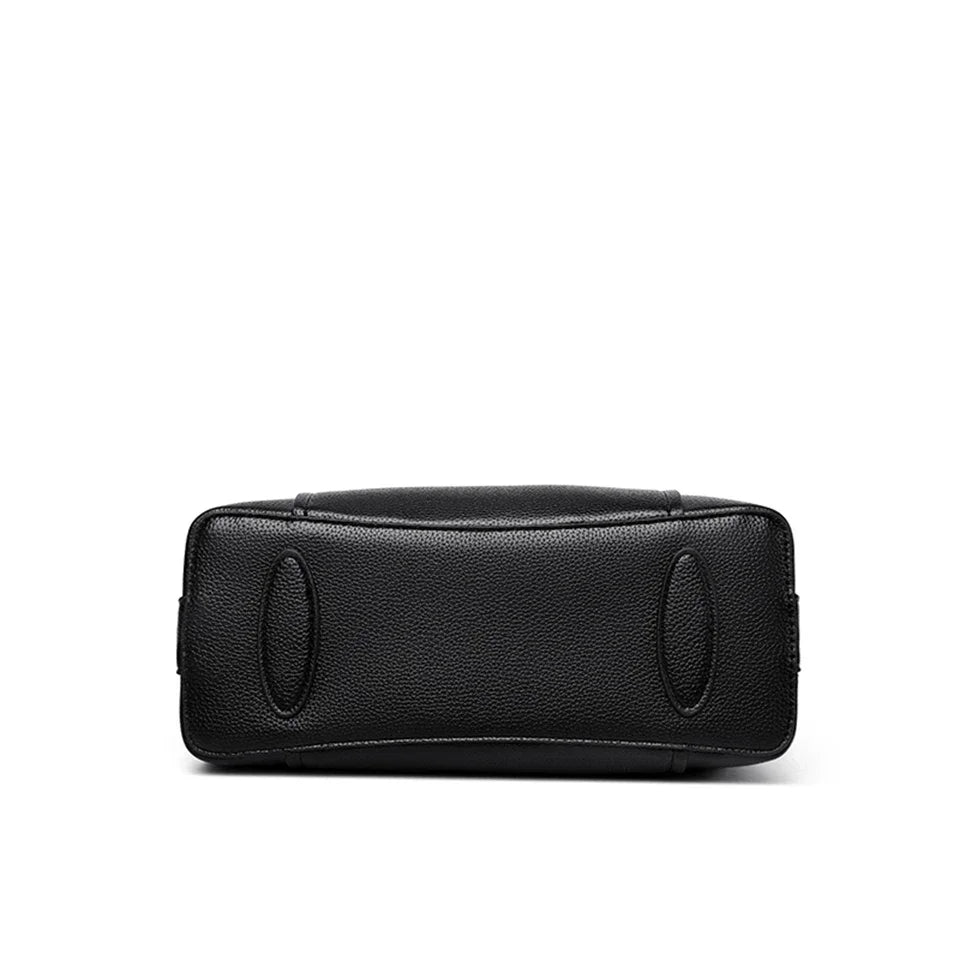 Luxury Leather Handbag for Women – 3-Layer Shoulder Crossbody Bag