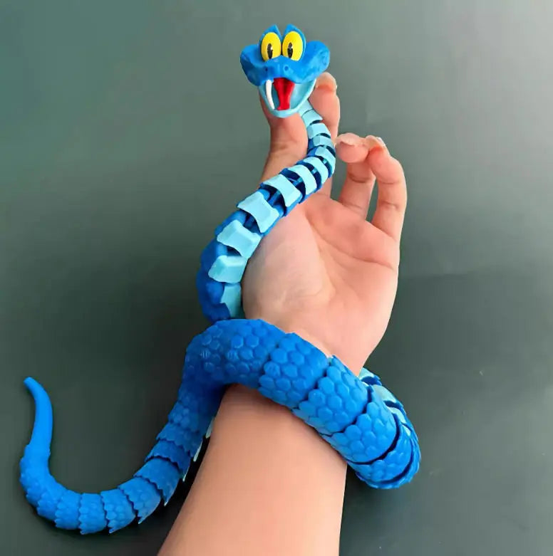 Gary Snake Articulated 3D Printed Toy