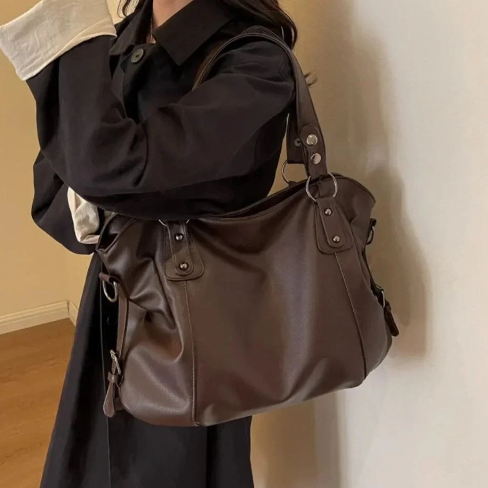 Female Hobo Handbag Large Capacity Shoulder Bags