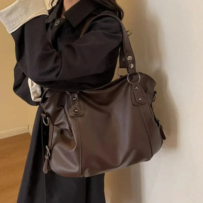 Female Hobo Handbag Large Capacity Shoulder Bags
