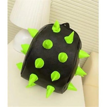 Hedgehog Kids Backpack with 3D Spike Rivets – Cute School Bag for Boys & Girls