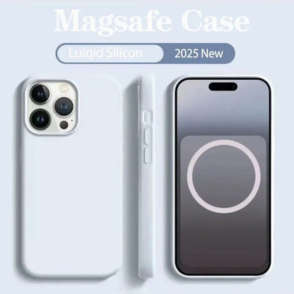 Liquid Silicone MagSafe iPhone Case – iPhone 12 to 17 Series