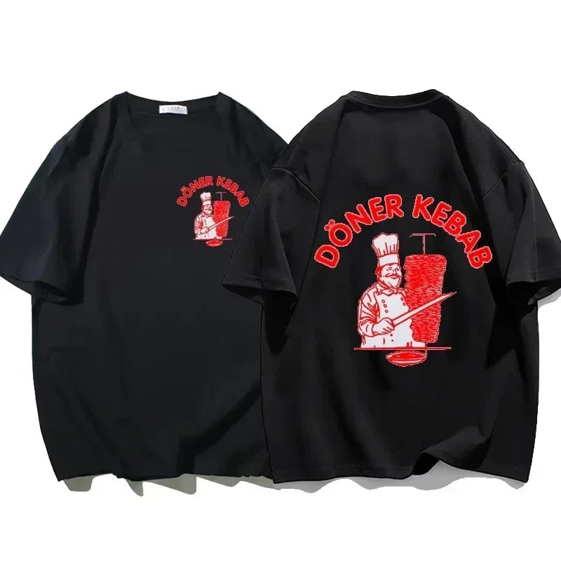 Doner Kebab Print Women's Funny T-Shirt