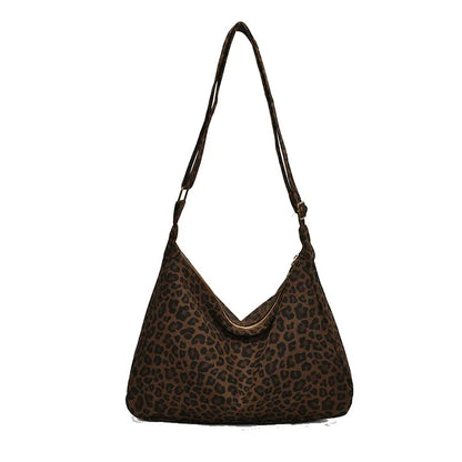 Trendy Casual Soft Textile Women's Shoulder Bag