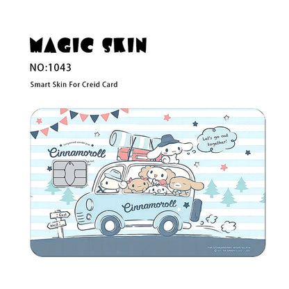 Sanrio Cartoon Bank Card Skin Stickers