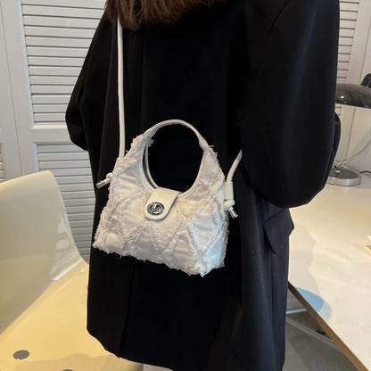 Soft Fabric Trend Small Shoulder Crossbody Bags