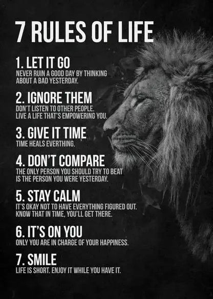 Motivational Quote Wall Art Poster – Inspirational Print for Office & Home Decor