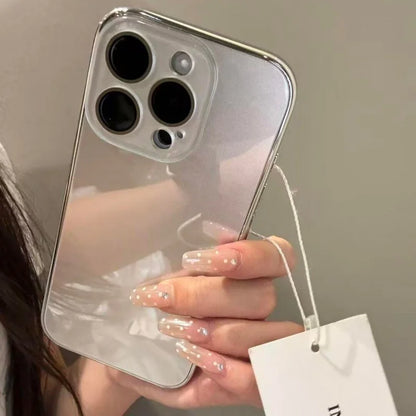 Tempered Glass Camera Case for iPhone – Plating Candy Armor Cover