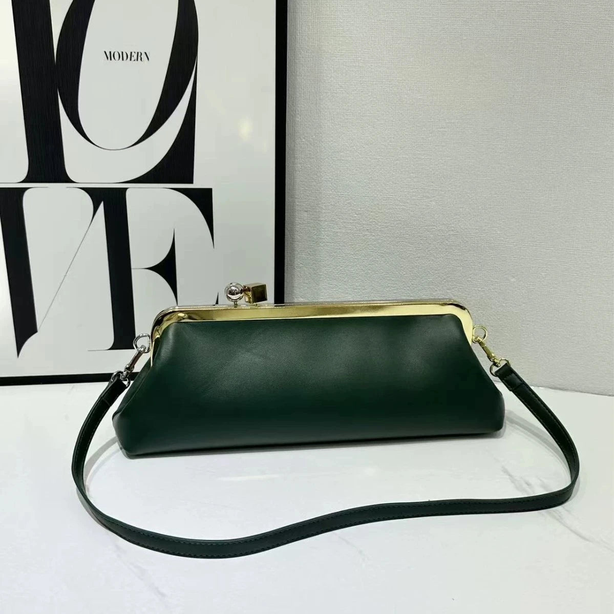 Luxury Clutch Crossbody Bag for Women – Designer Evening Handbag