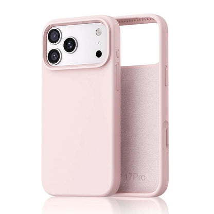 Liquid Silicone iPhone Case – Slim Shockproof Cover for iPhone 13–17 Series