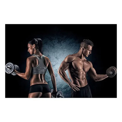 Gym Motivation Wall Art Print – Bodybuilding Fitness Poster for Home & Gym Decor