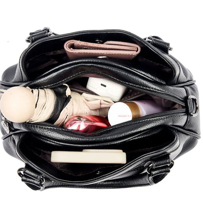 Genuine Brand Top Quality Handbags 3 Layers Luxury