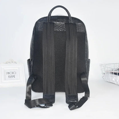 Alligator Leather Backpack for Men – Large Luxury