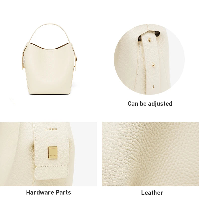 Genuine Leather Ladies Handbag