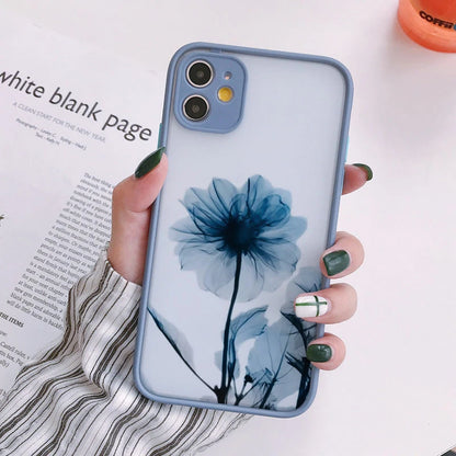 Floral iPhone Case – Daisy Flower Shockproof Cover