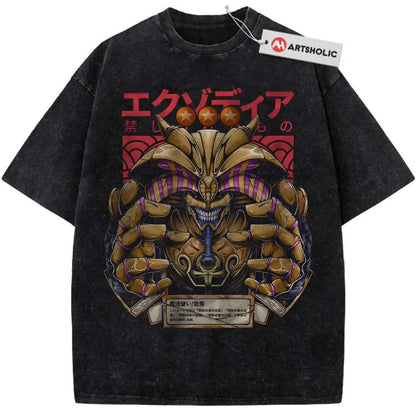 Yu-Gi-Oh Anime Graphic Washed T-Shirt – Unisex Short Sleeve Tee