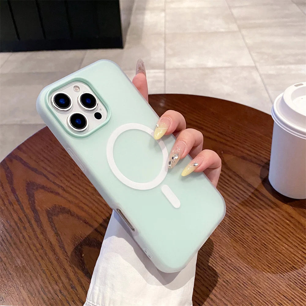 MagSafe Matte iPhone Case – Candy Colors | iPhone 11–17 Series