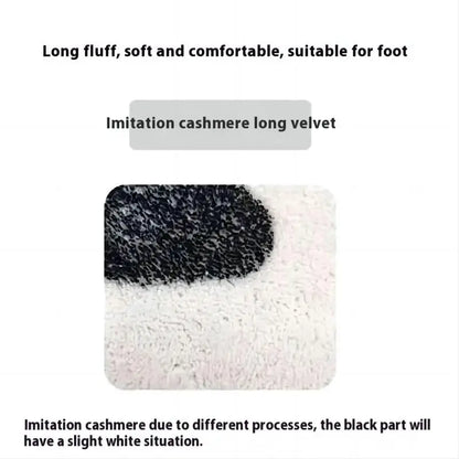 Vikama Cartoon Cute Cashmere-Like Rug Girls Room Decor Bedside Children S Long Soft Floor Mat - Soft