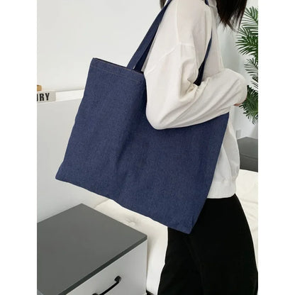 Solid Color Simple Women's Shoulder Bag