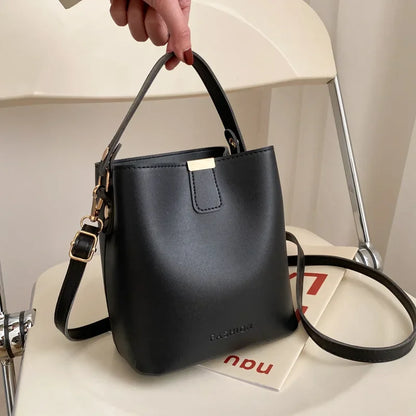 Women PU Leather Handbag Casual Tote Bag