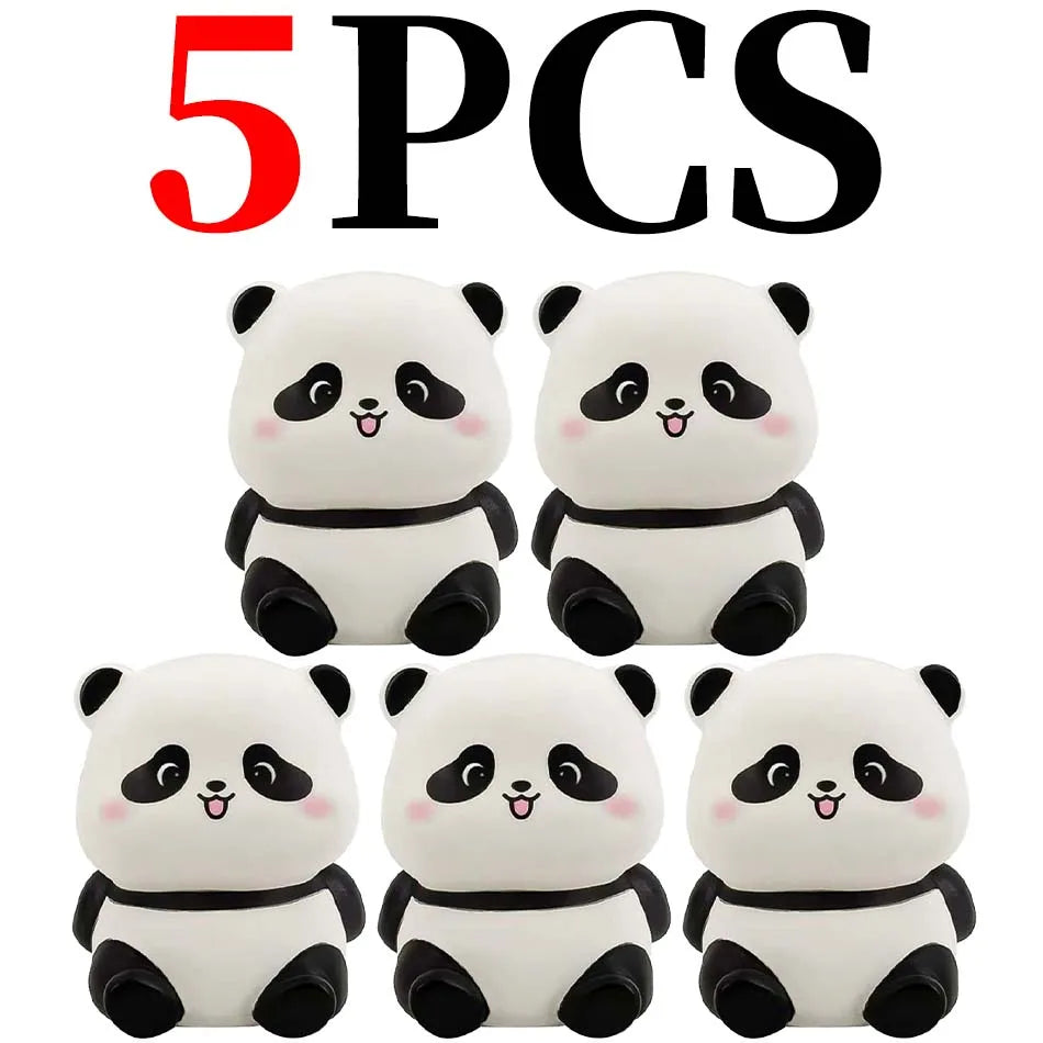 Cute Panda LED Night Light Kids Bedside Lamp