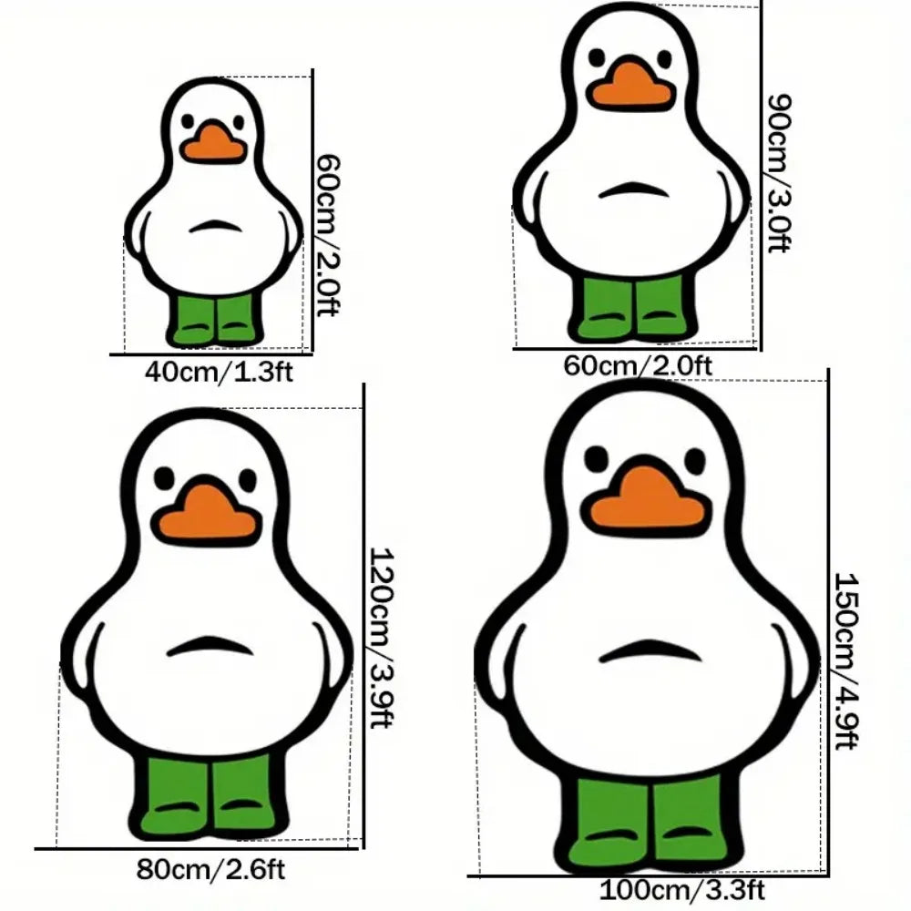 Cartoon Duck Shaped Floor Mat – Water-Absorbing Non-Slip Rug