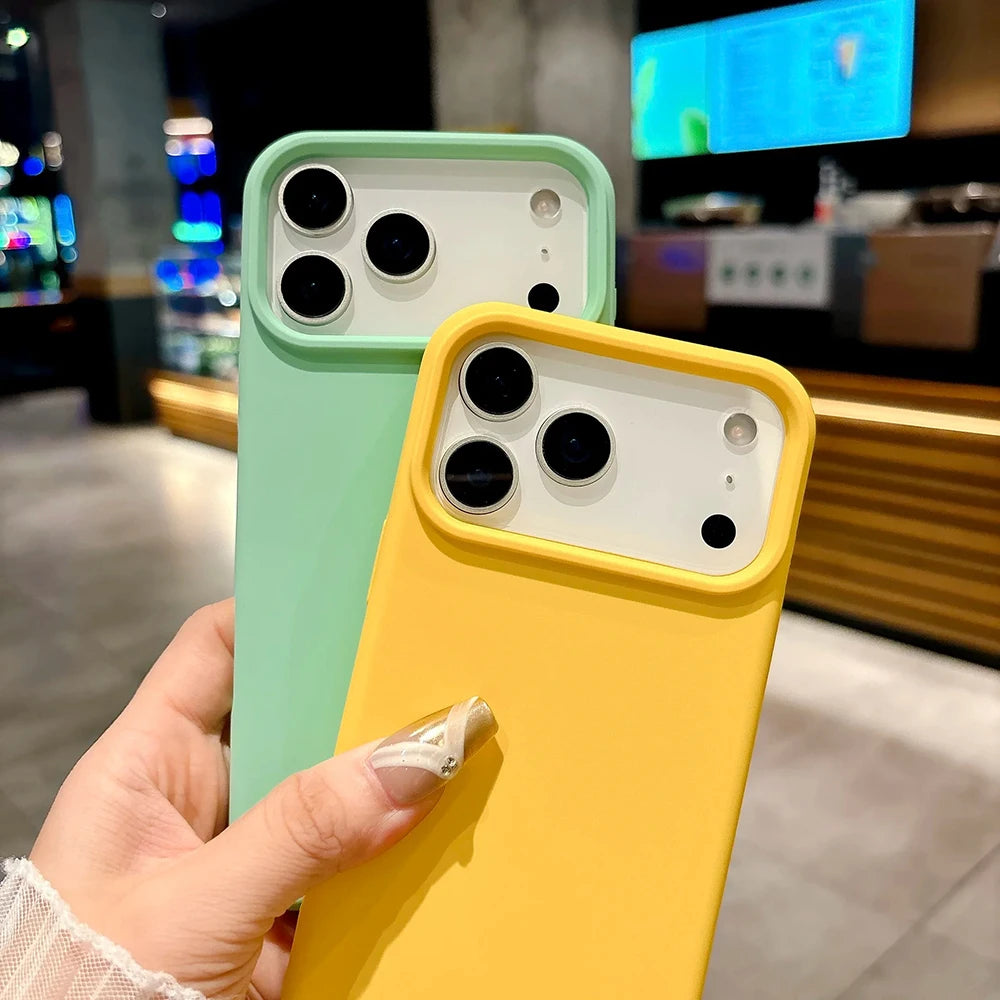 Liquid Silicone iPhone 17 Case – Candy Color Matte, iPhone 17 / Pro / Max / Air