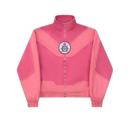 Y2K Color Block Tracksuit Set – Unisex Retro 90s Streetwear