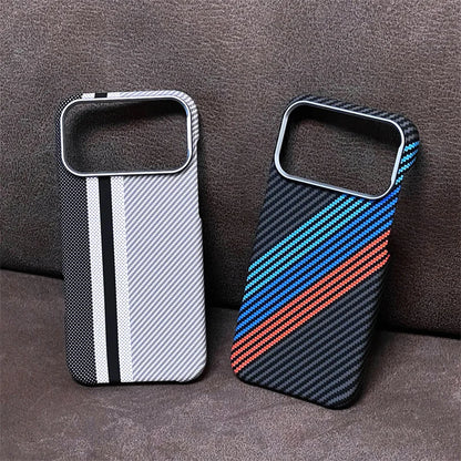 Carbon Fiber MagSafe iPhone Case – Military-Grade Shockproof with Metal Camera Ring