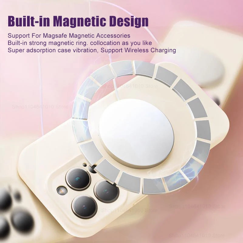 MagSafe Liquid Silicone Case for iPhone 17 16 15 14 13 12 11